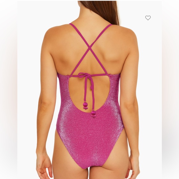 Trina Turk Cosmos Cut-Out One-Piece Swimsuit - Size 12 - Picture 2 of 4